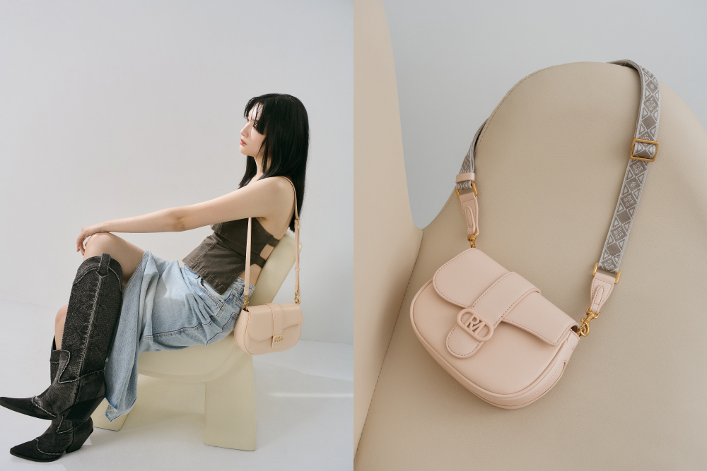 馬鞍包包包款式推薦：赫本軌跡斜背包