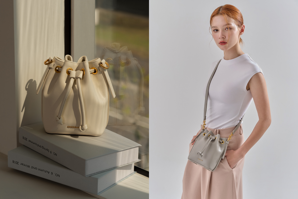 水桶包包包款式推薦：綠野悸動水桶斜背包