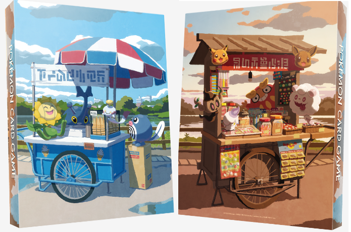 寶可夢4格收藏卡冊 - 夏天與寶可夢們