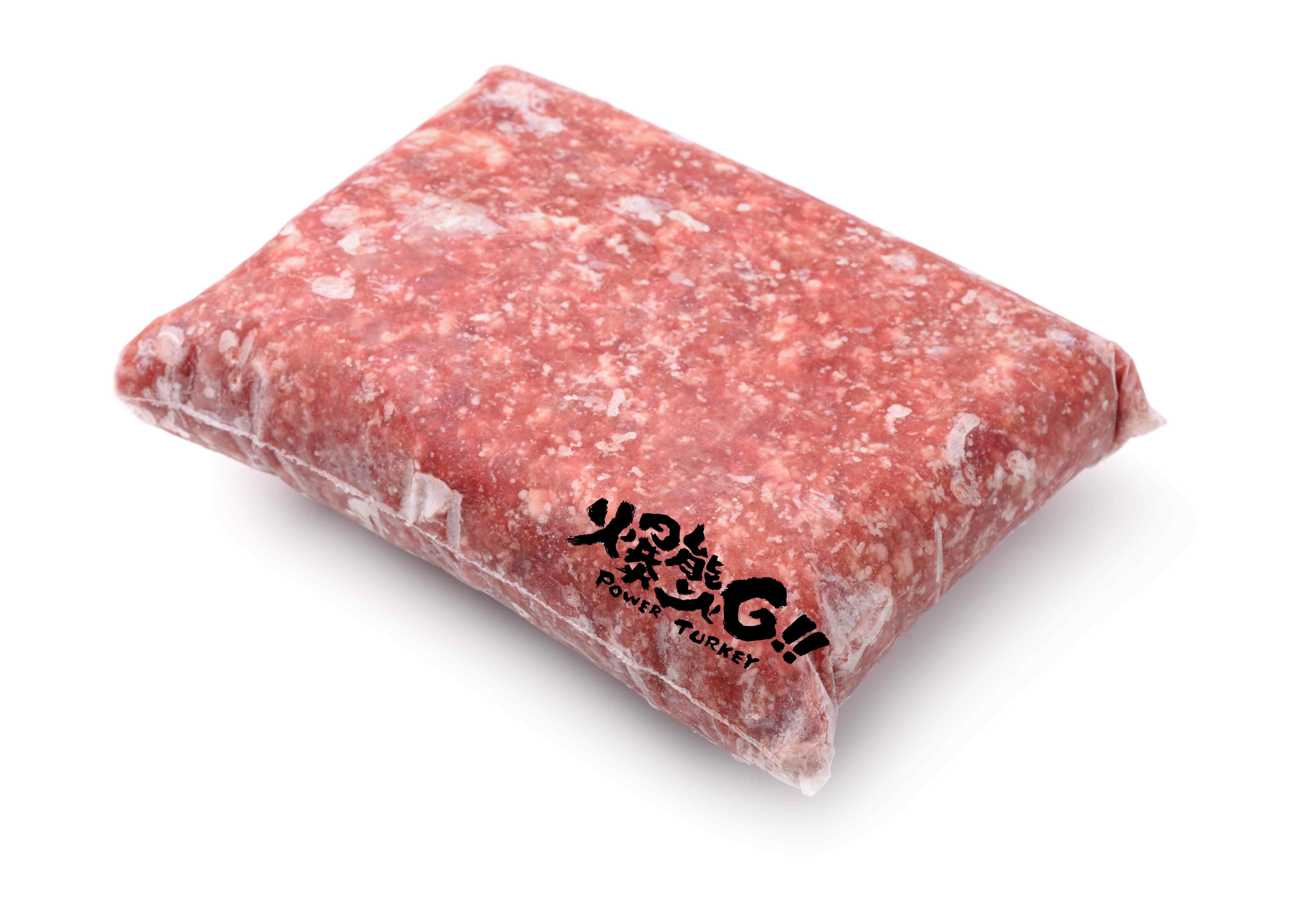 【新鮮台灣火雞肉骨泥】 「天然鈣」 強化究級版肉泥誕生!! 補鈣還是天然鈣好