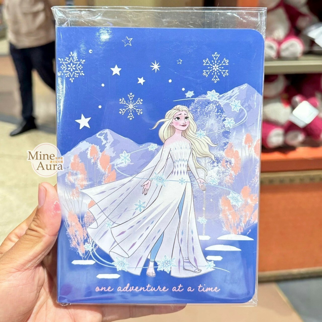 艾莎 Elsa 雪花 圖案 便條本 冰雪奇緣 Frozen -上海迪士尼樂園