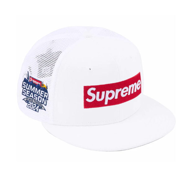 2024SS SUPREME BOX LOGO MESH BACK NEW ERA 棒球帽 帽子 現貨