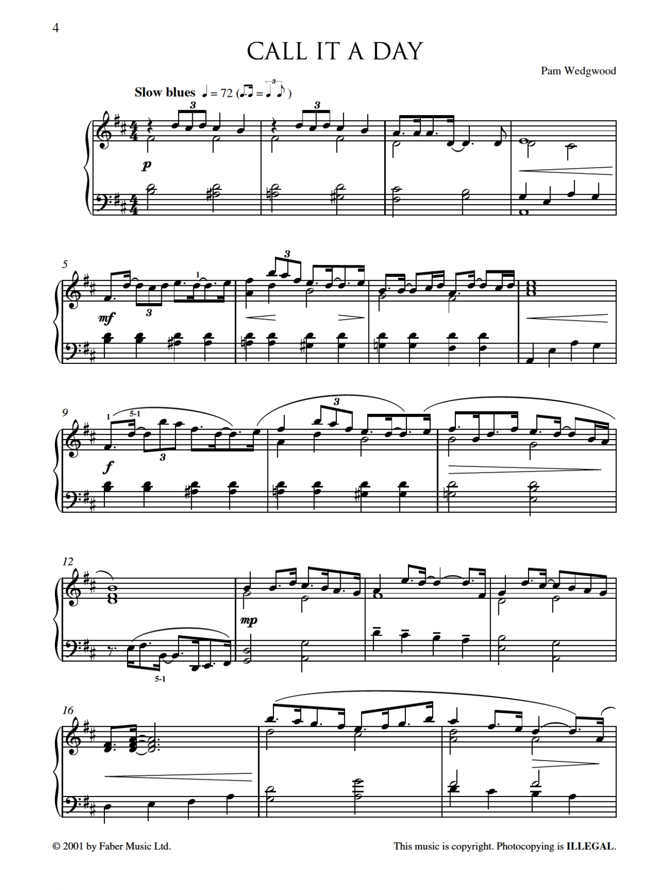 《下班的悠閒時光：1》For Piano Solo