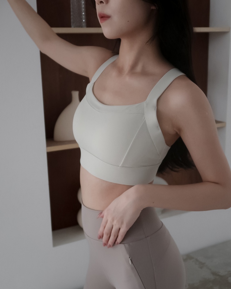 Darleen bratop U領後背扣運動背心