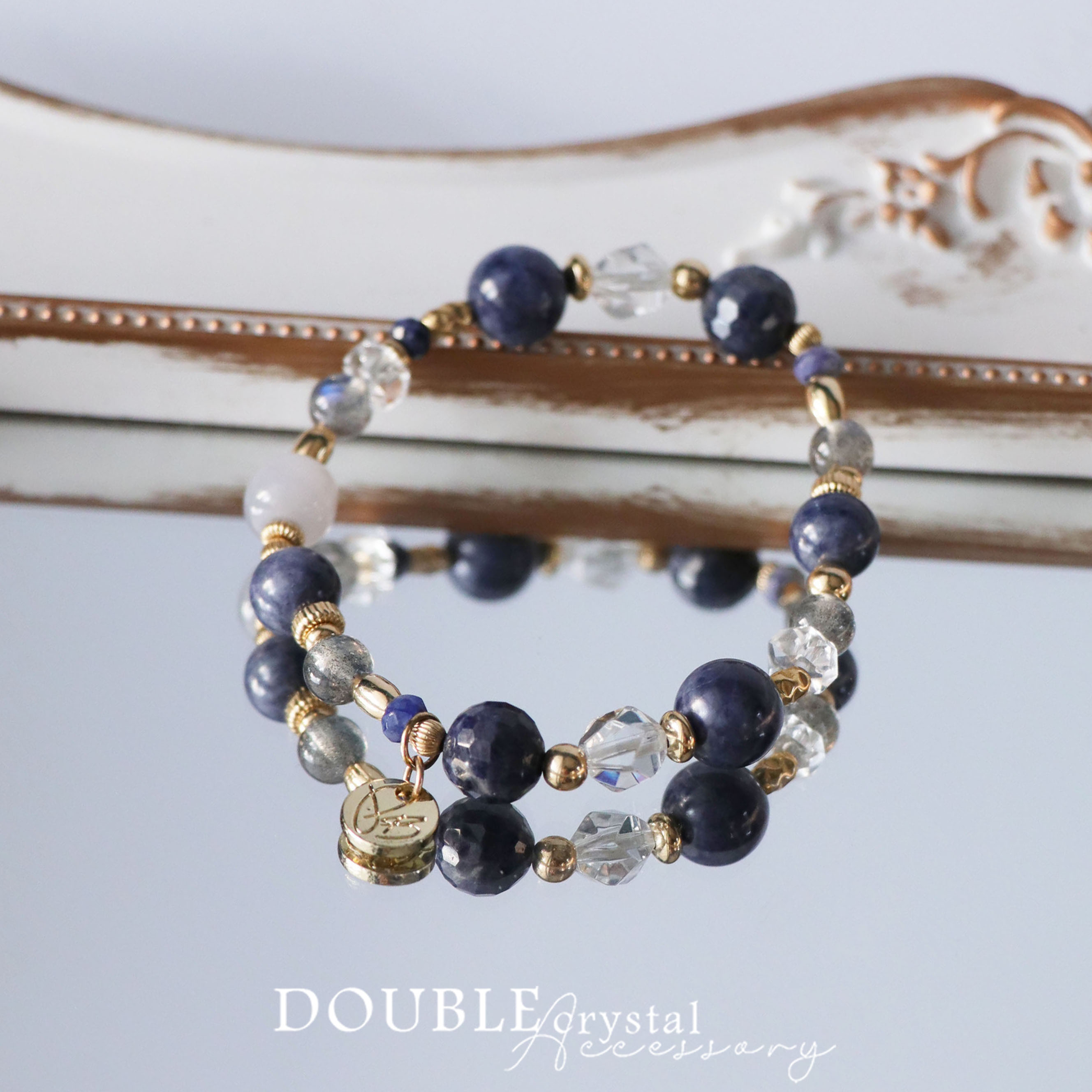 ☽◌* 藍莓莊園／藍寶石．煙燻和闐玉．藍紋石．拉長石