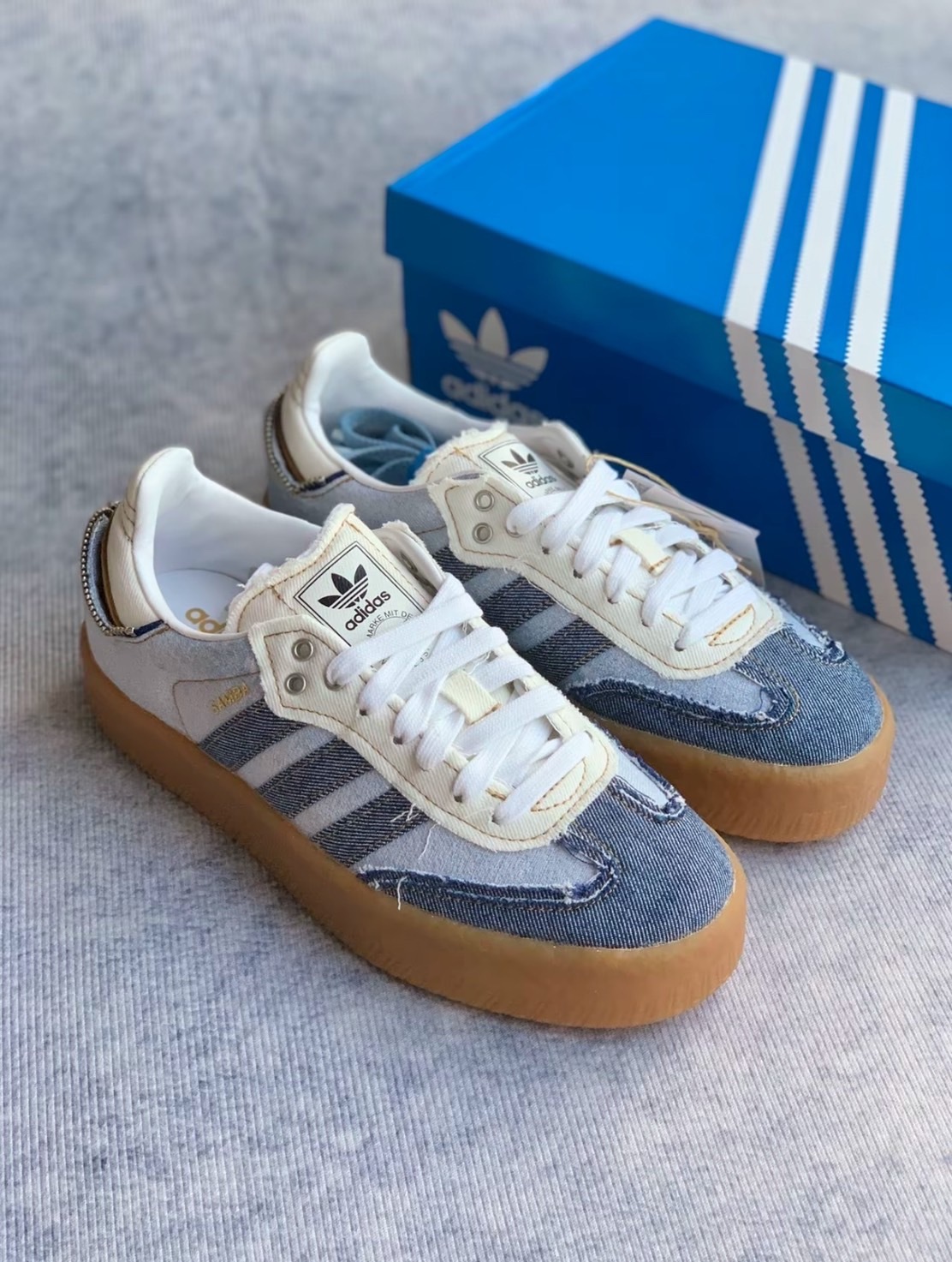 【代購】 Atmos x adidas originals SAMBAE 三葉草 德訓鞋 餅乾鞋