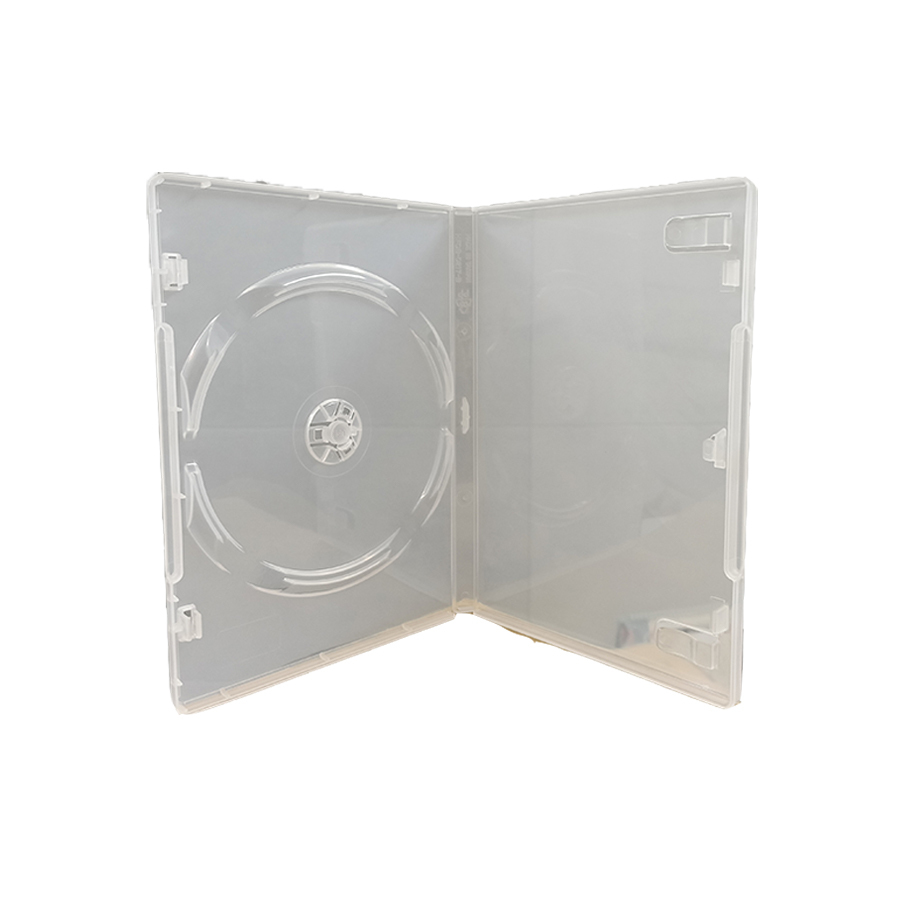 1片裝 2片裝 3片裝4片裝DVD 單片裝 保存盒(半透明)(厚的)PP材質~台灣製造