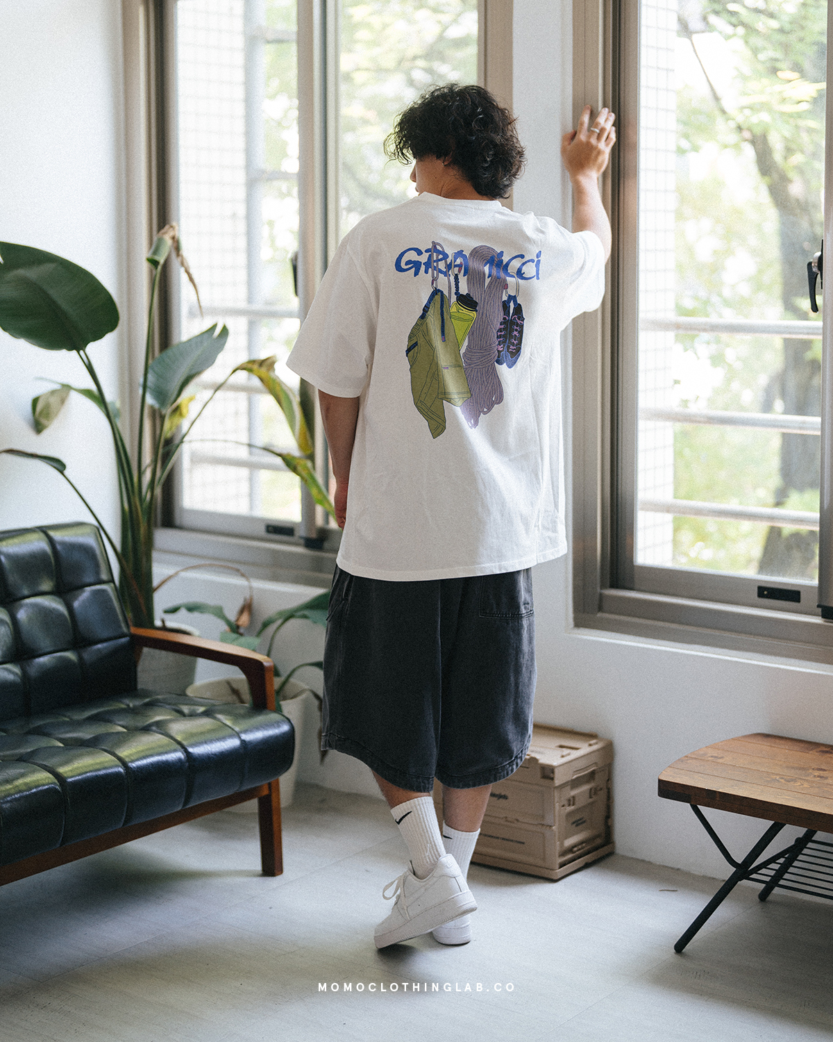 Gramicci EQUIPPED TEE 攀岩logo短袖 G4SU-T079 2色