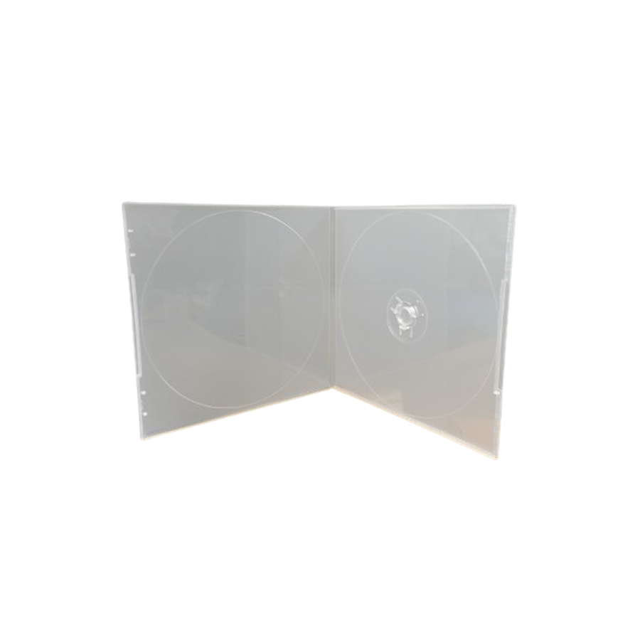 台灣製造 光碟收納盒 CD盒 單片裝 PP材質 透明 薄5.2mm DVD盒 光碟盒 光碟整理盒