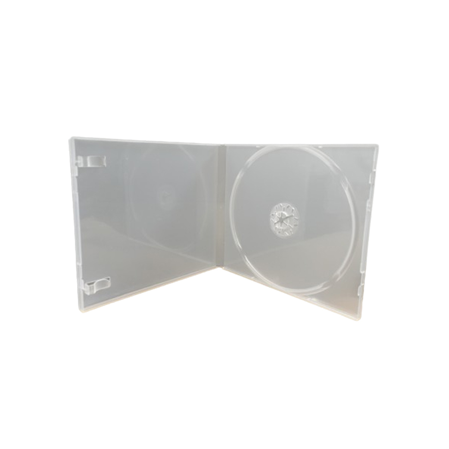 台灣製造 CD盒  4片裝 2片裝 1片裝 光碟收納盒 光碟盒 透明 PP材質 光碟整理盒 DVD盒