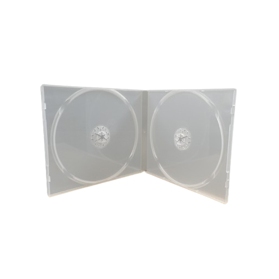 台灣製造 CD盒  4片裝 2片裝 1片裝 光碟收納盒 光碟盒 透明 PP材質 光碟整理盒 DVD盒