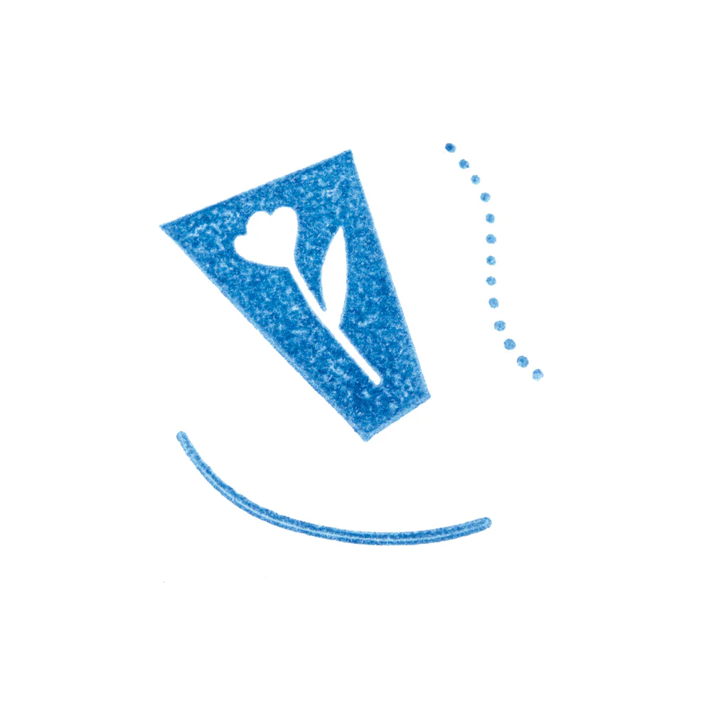 HITOTOKI 透明印章 單個 大尺寸 裝飾元素｜KING JIM 日本