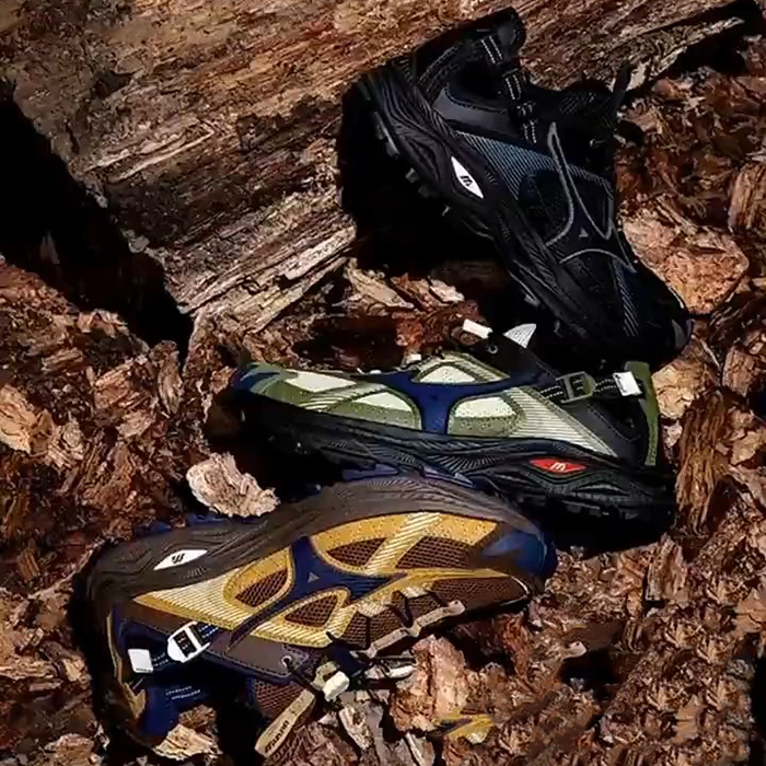 Mizuno Racer Trail SE 電鍍黑 黑藍綠 卡其棕藍 y2k 千禧風  快速鞋帶 戶外越野 機能 溯溪鞋 休閒涼鞋 D1GH241903 D1GH241902 D1GH241901