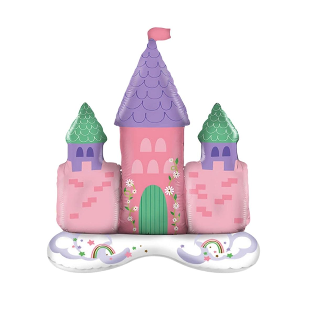 造型鋁箔丨站立式-夢幻粉城堡