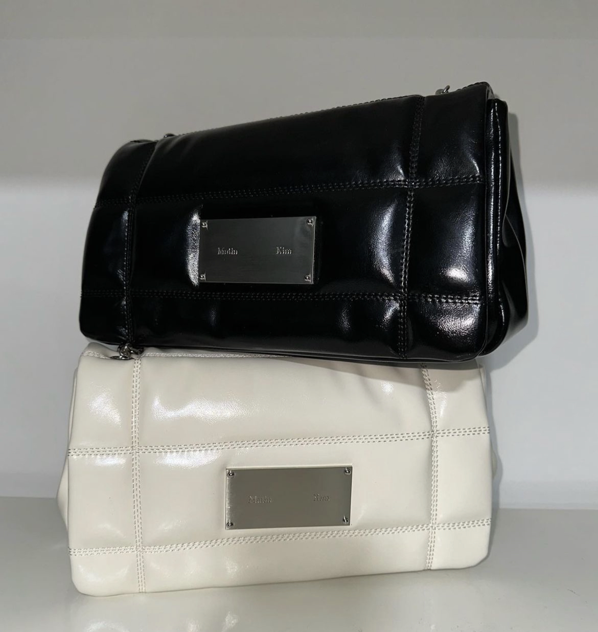 ★MATIN KIM ★CLASSIC CHAIN QUILTING BAG Designer fashion, Seoul-fully created | W Concept