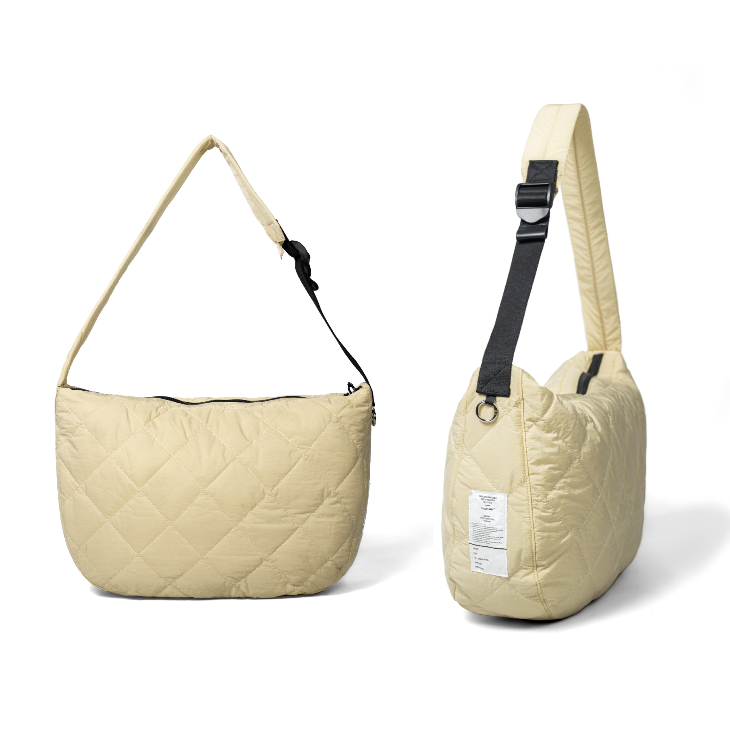 ORDINARY 菱格紋通勤垮包