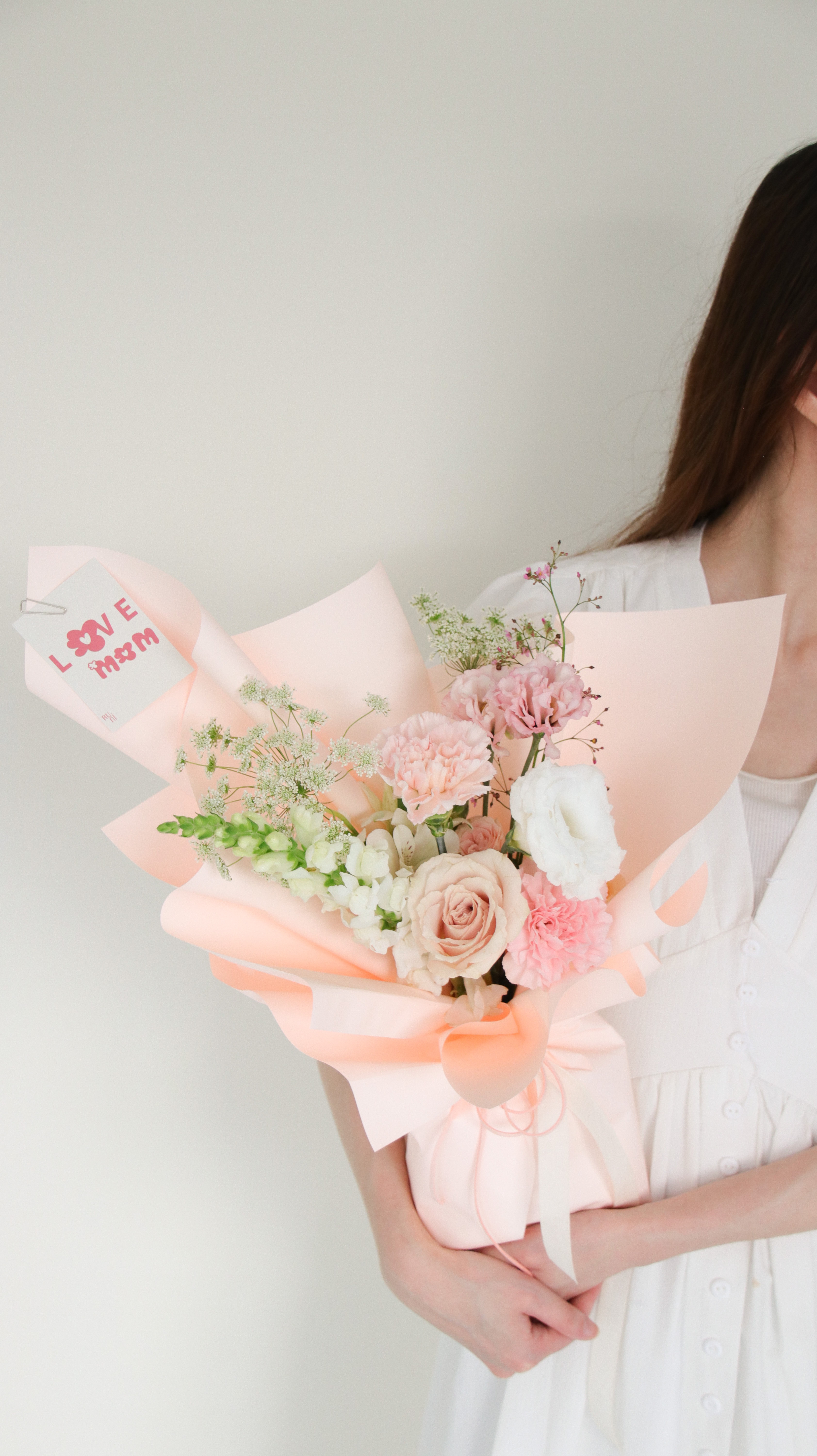 溫柔款康乃馨花束（多色可選）