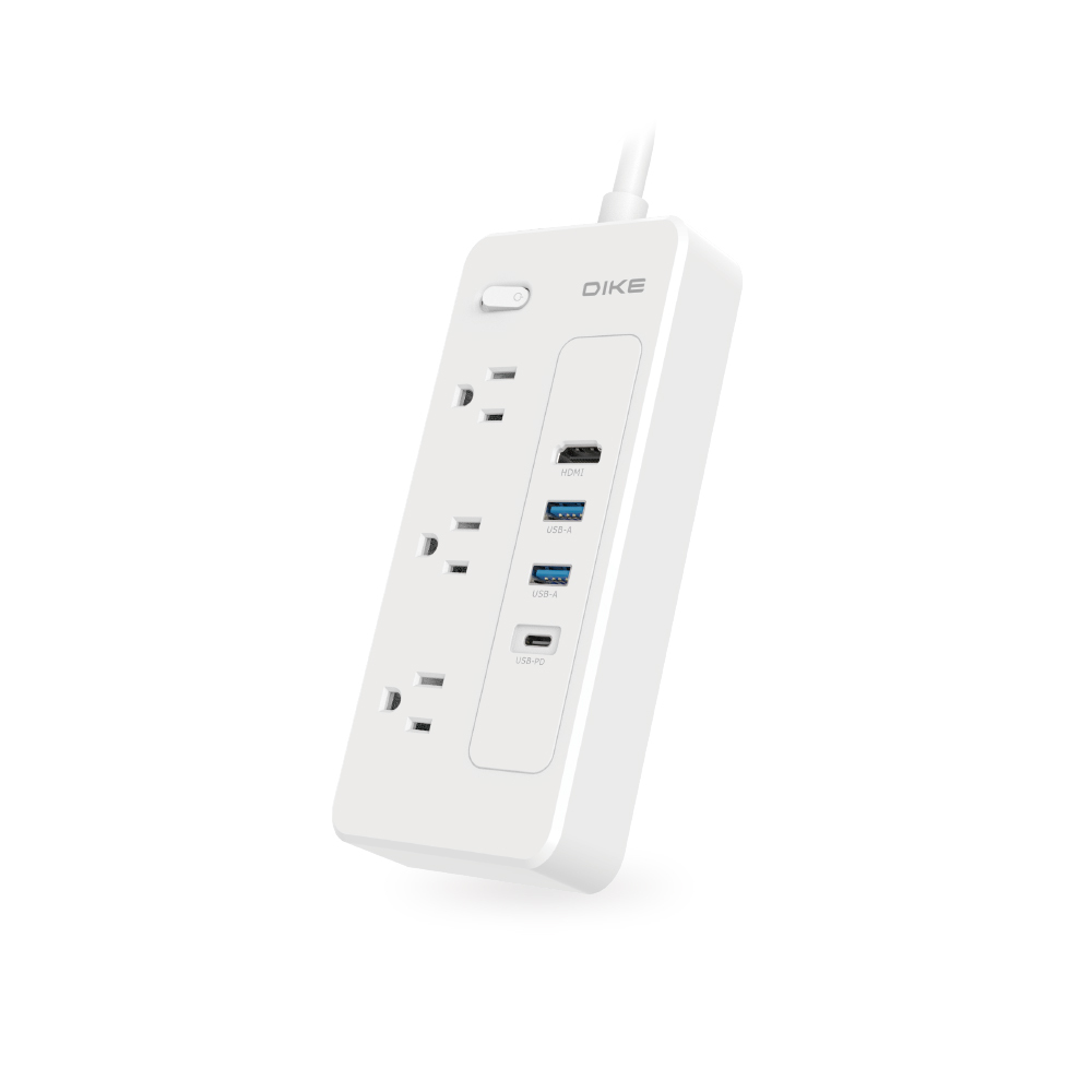 DAH451 7合1桌上型PD HUB排插延長線