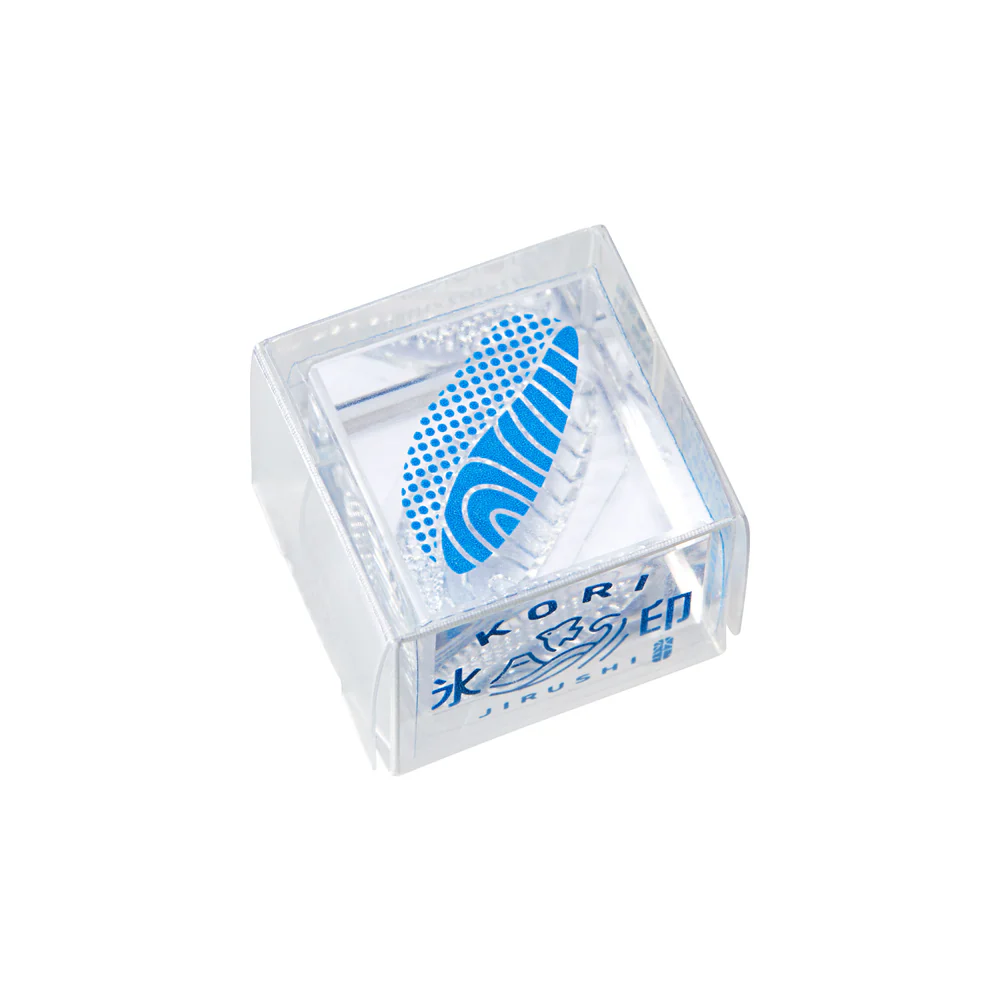 HITOTOKI 透明印章 單個 小尺寸 鮭魚｜KING JIM 日本