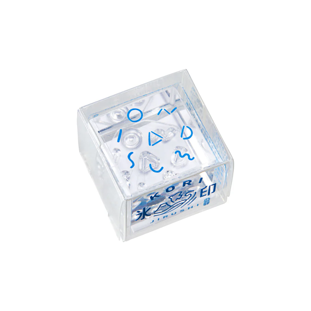 HITOTOKI 透明印章 單個 小尺寸 記號｜KING JIM 日本