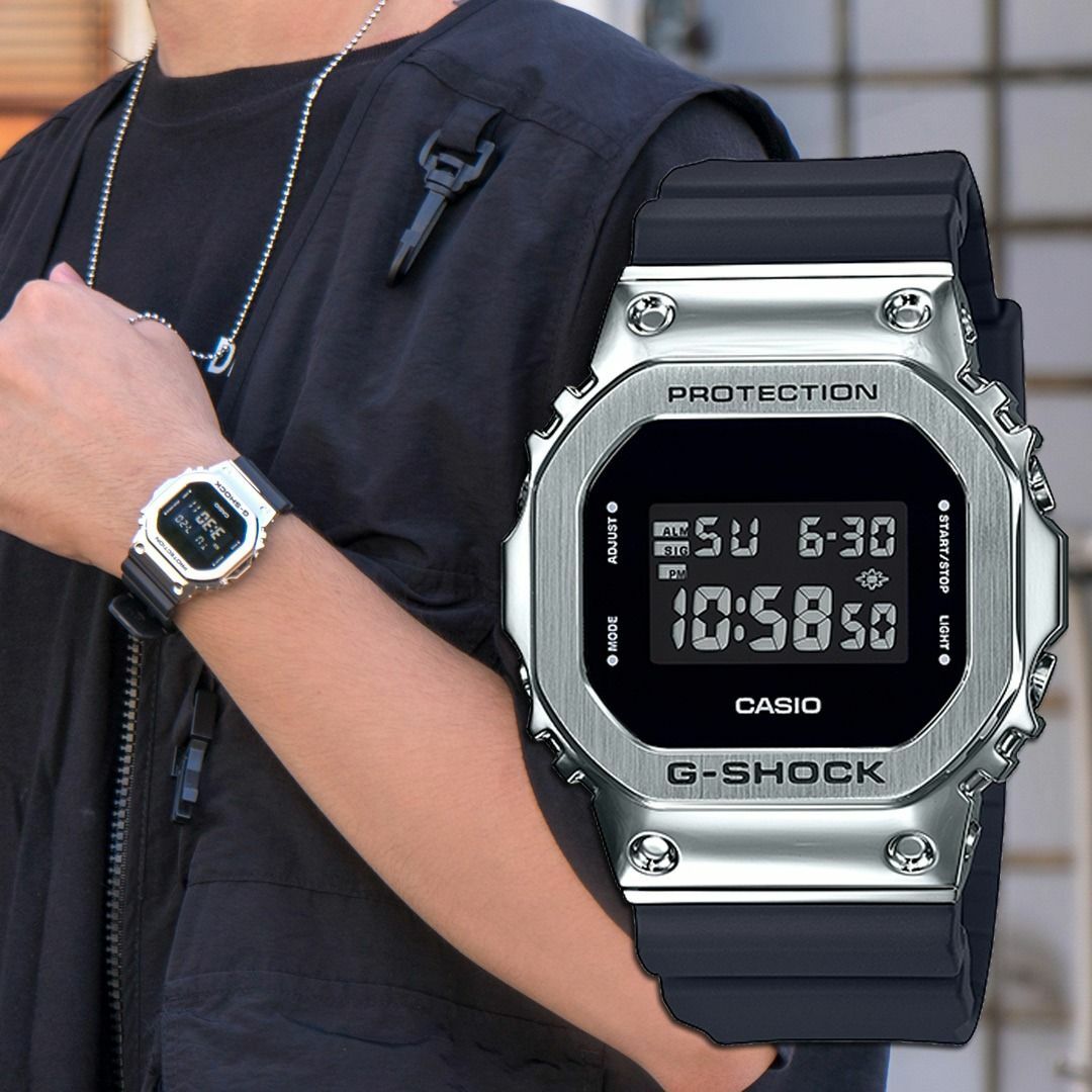 Casio G-Shock GM-5600-1 手錶 (香港行貨)