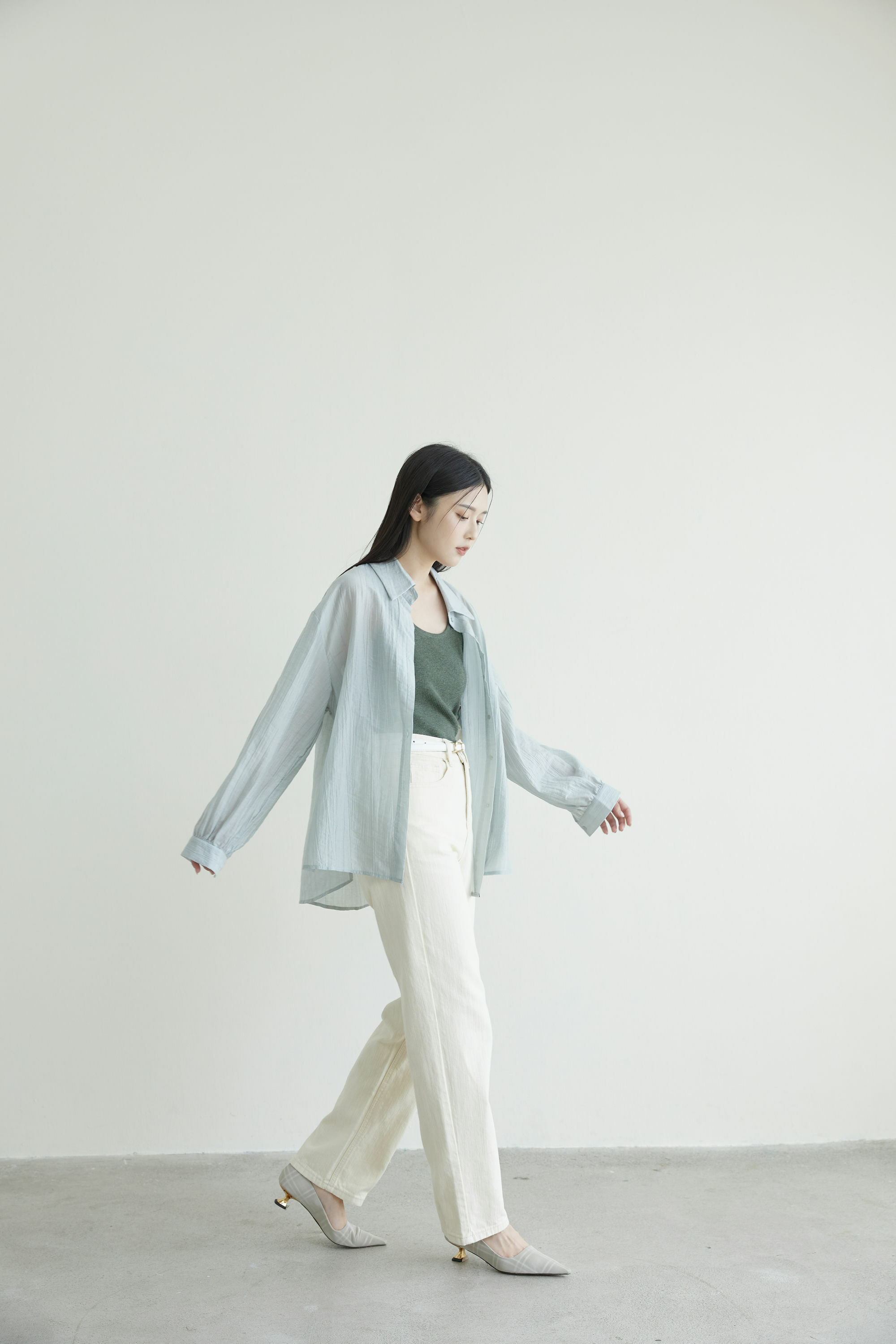 SALE800 顯瘦哈倫直筒牛仔褲