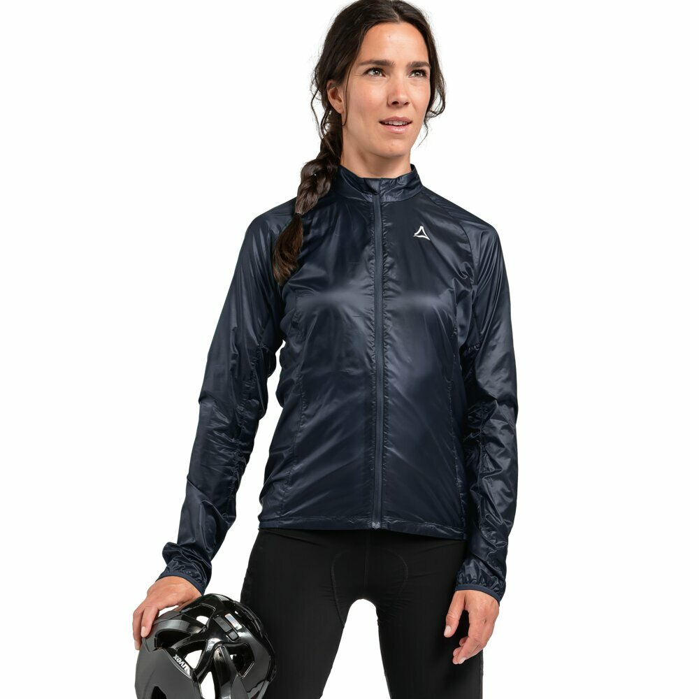 【Schoffel】女輕量防風抗水立領外套 / 24SL50-13000-[藍、薑黃]