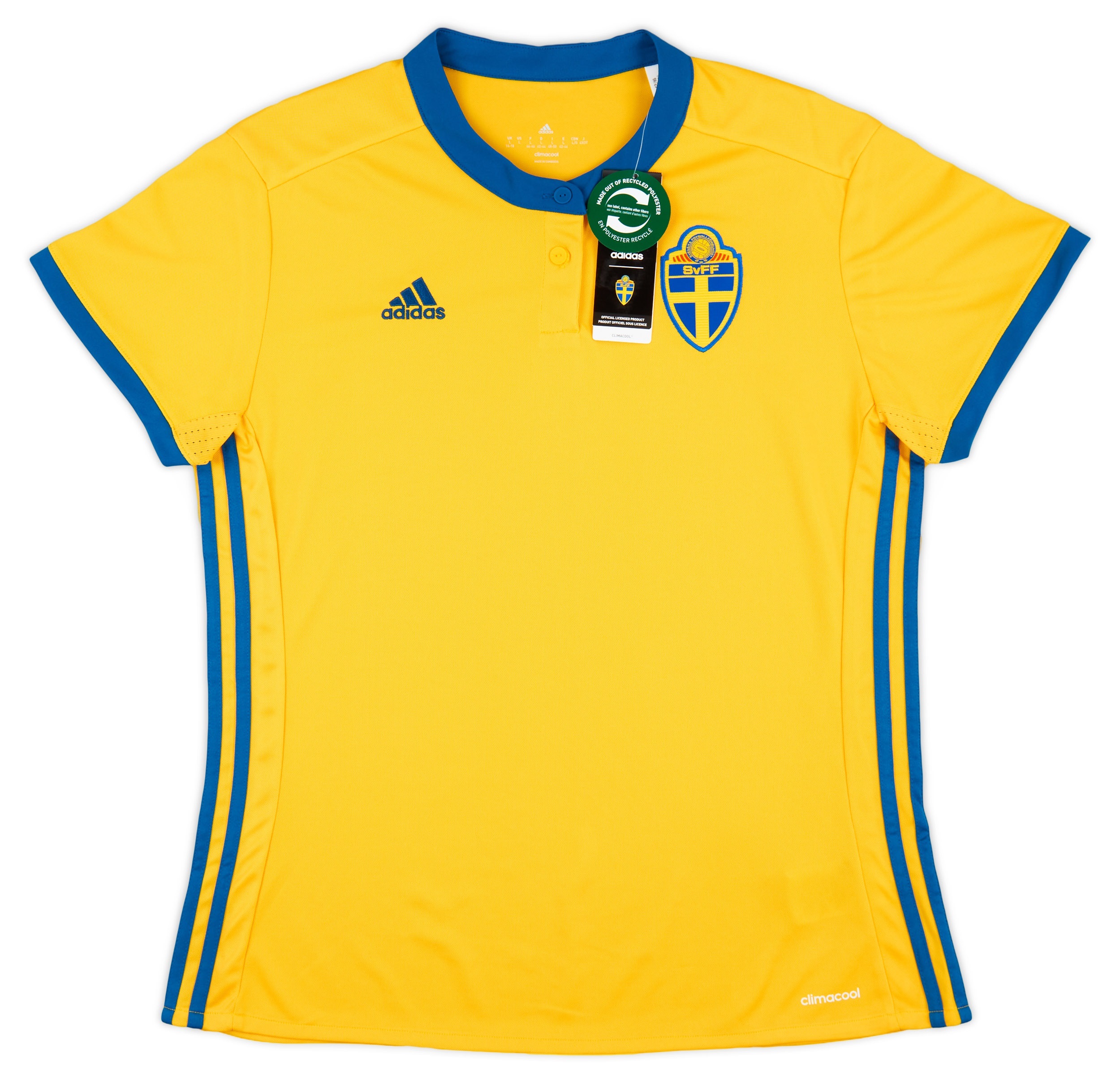 2017-18 瑞典女子隊主場球衣