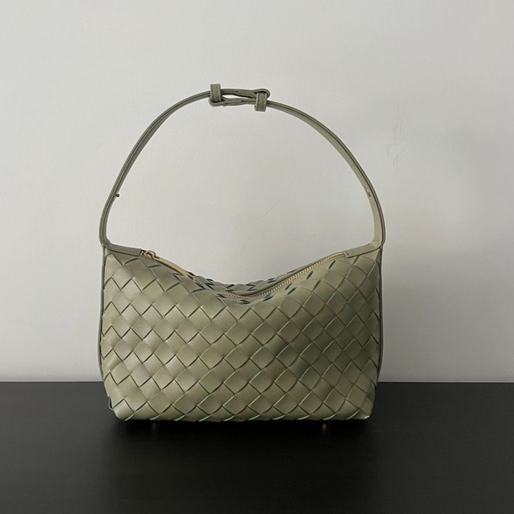 氣質編織肩背包