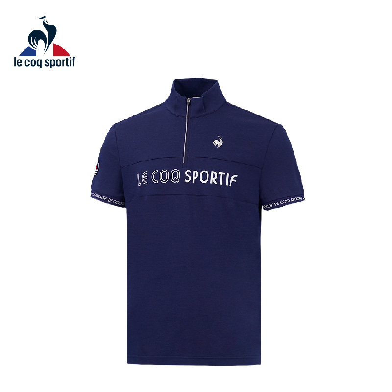 LE COQ SPORTIF 法國公雞 運動TRAINING短袖立領衫 男款 (2色) 10MX21645