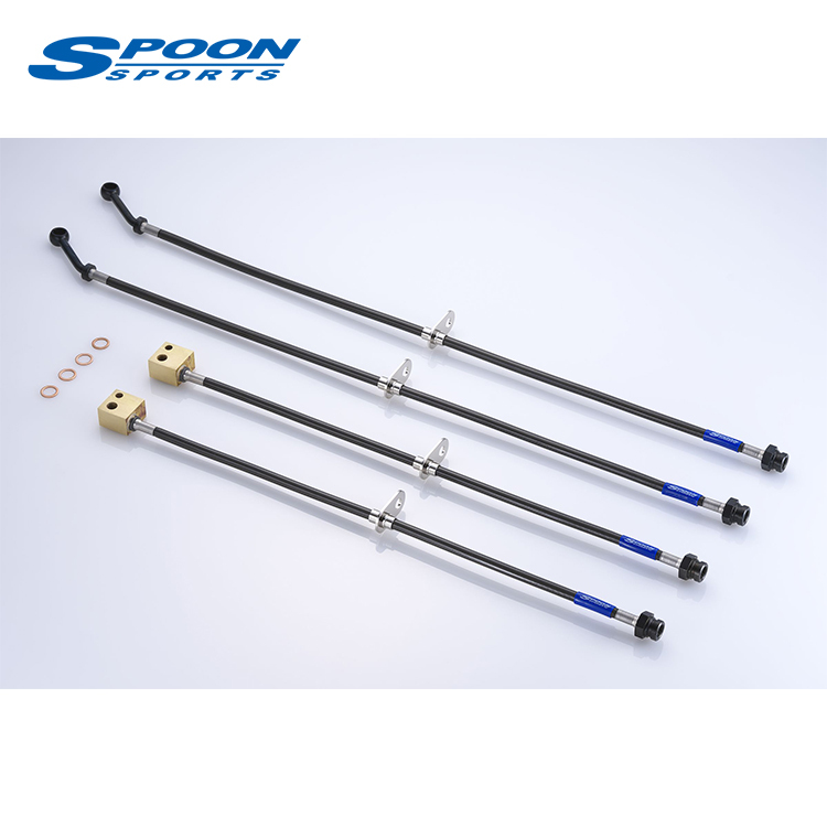 SPOON SPORTS 金屬煞車油管 HONDA CIVIC TYPE R FL5 2023-