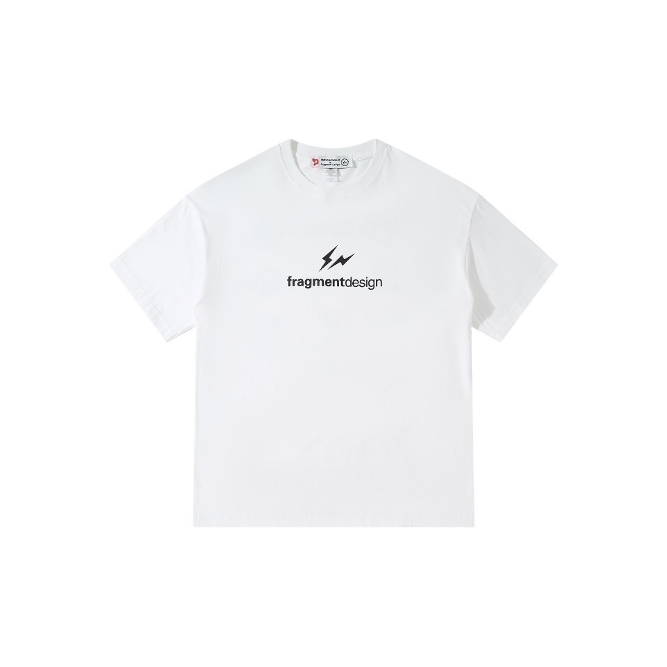 聯名 Dryworld X Fragment Design 胸前小閃電 背後多閃電組合 藤原浩 短袖 短T TEE J-RHML240T3041