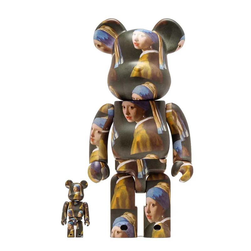 BE@RBRICK JOHANNES VERMEER 100% & 400% 庫柏力克熊維梅爾戴