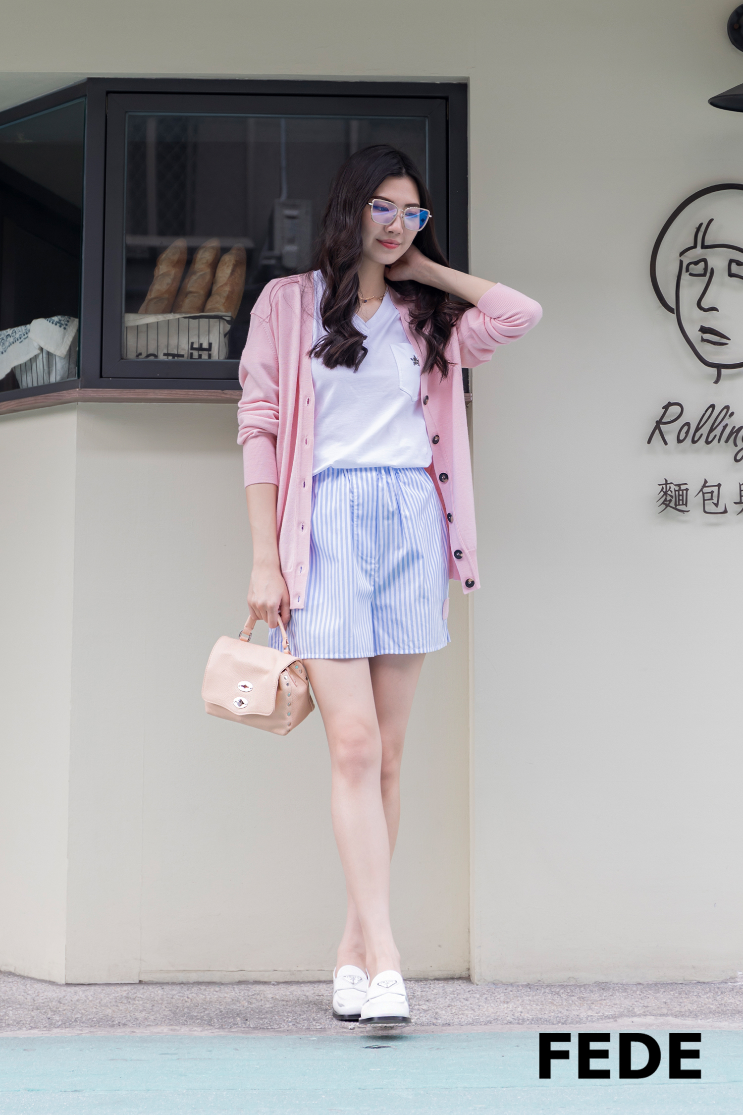 Joshua Sanders 條紋短褲