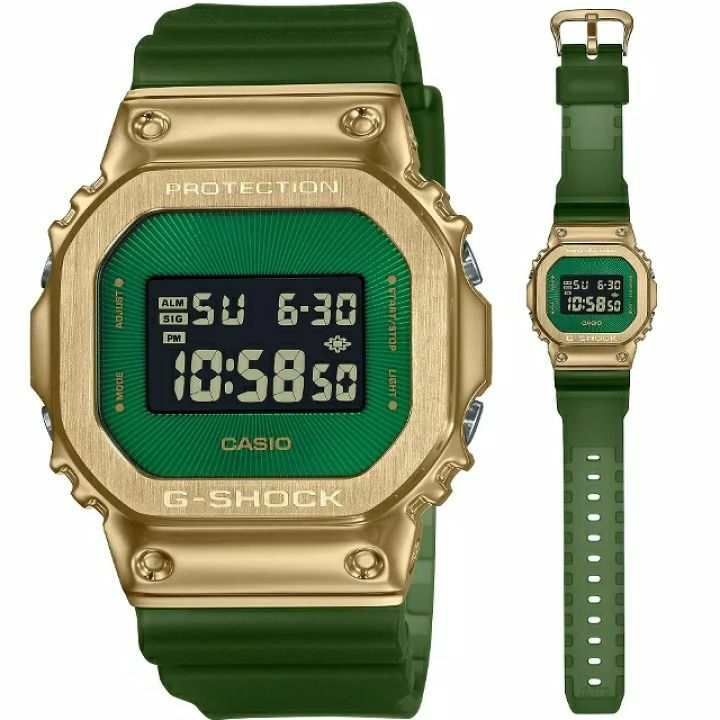 Casio G-Shock GM-5600CL-3 手錶 (香港行貨)