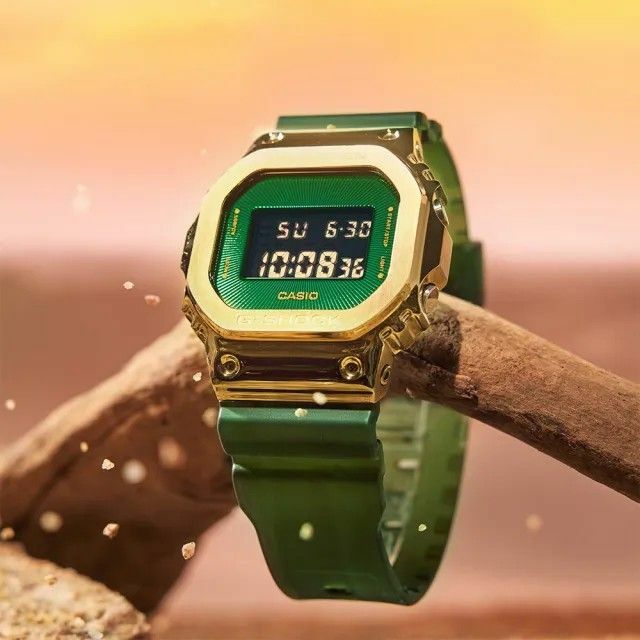 Casio G-Shock GM-5600CL-3 手錶 (香港行貨)