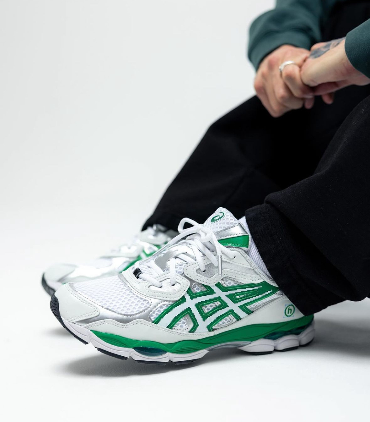 【APAIR】預購 Hidden NY x Asics Gel-NYC 白銀綠 1201B001-100
