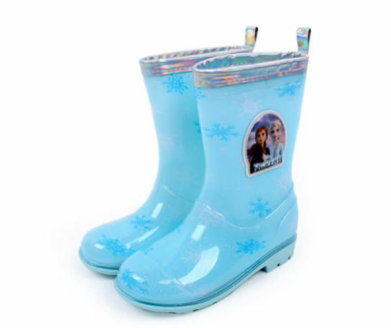 冰雪奇緣2-彩虹兒童水鞋
