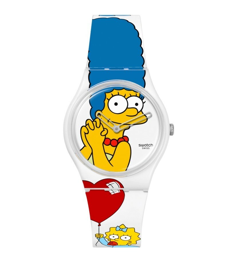 【Swatch】 The Simpsons 系列SO28Z116 34mm 現代鐘錶