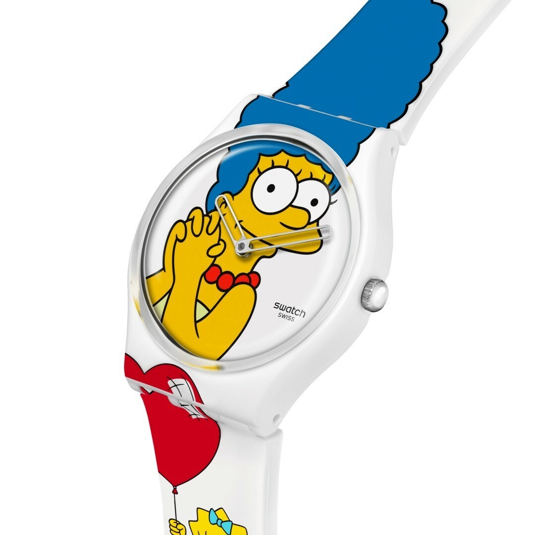 【Swatch】 The Simpsons 系列SO28Z116 34mm 現代鐘錶