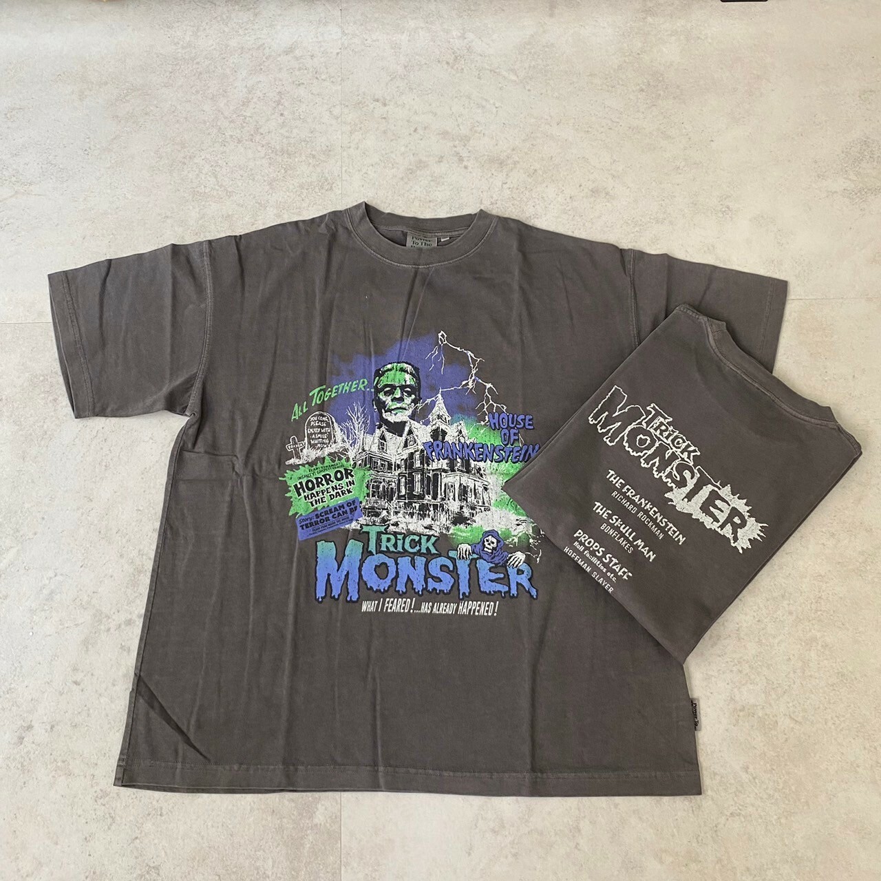 Power To The People 科學怪人印刷短Tee 4501021-103