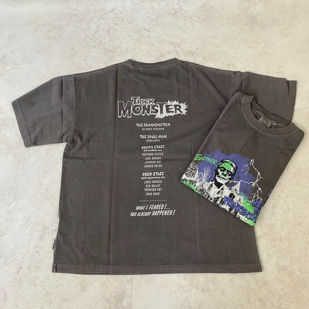 Power To The People 科學怪人印刷短Tee 4501021-103