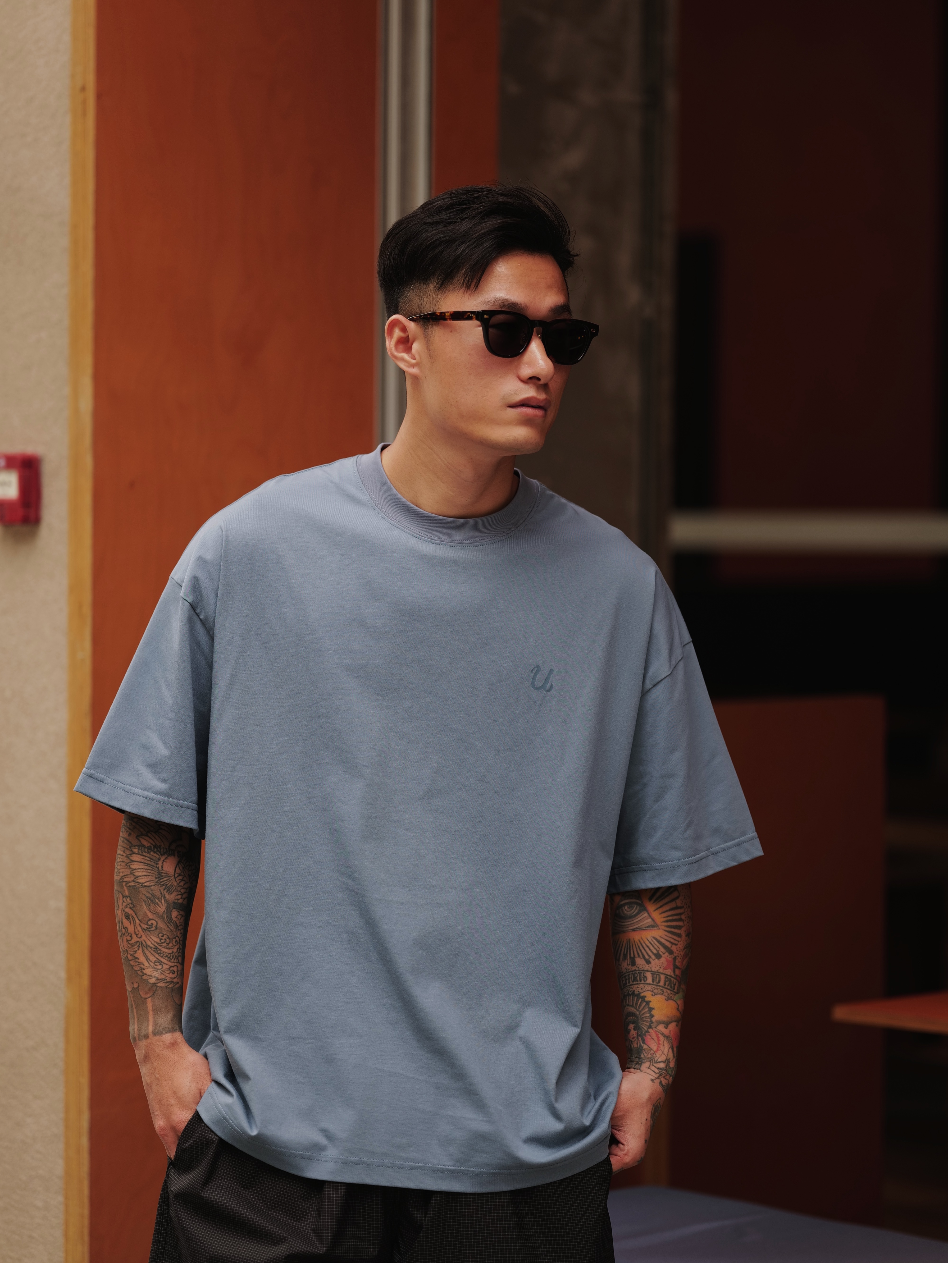 Unbent sorona cool fabric Tee 天竺棉涼感