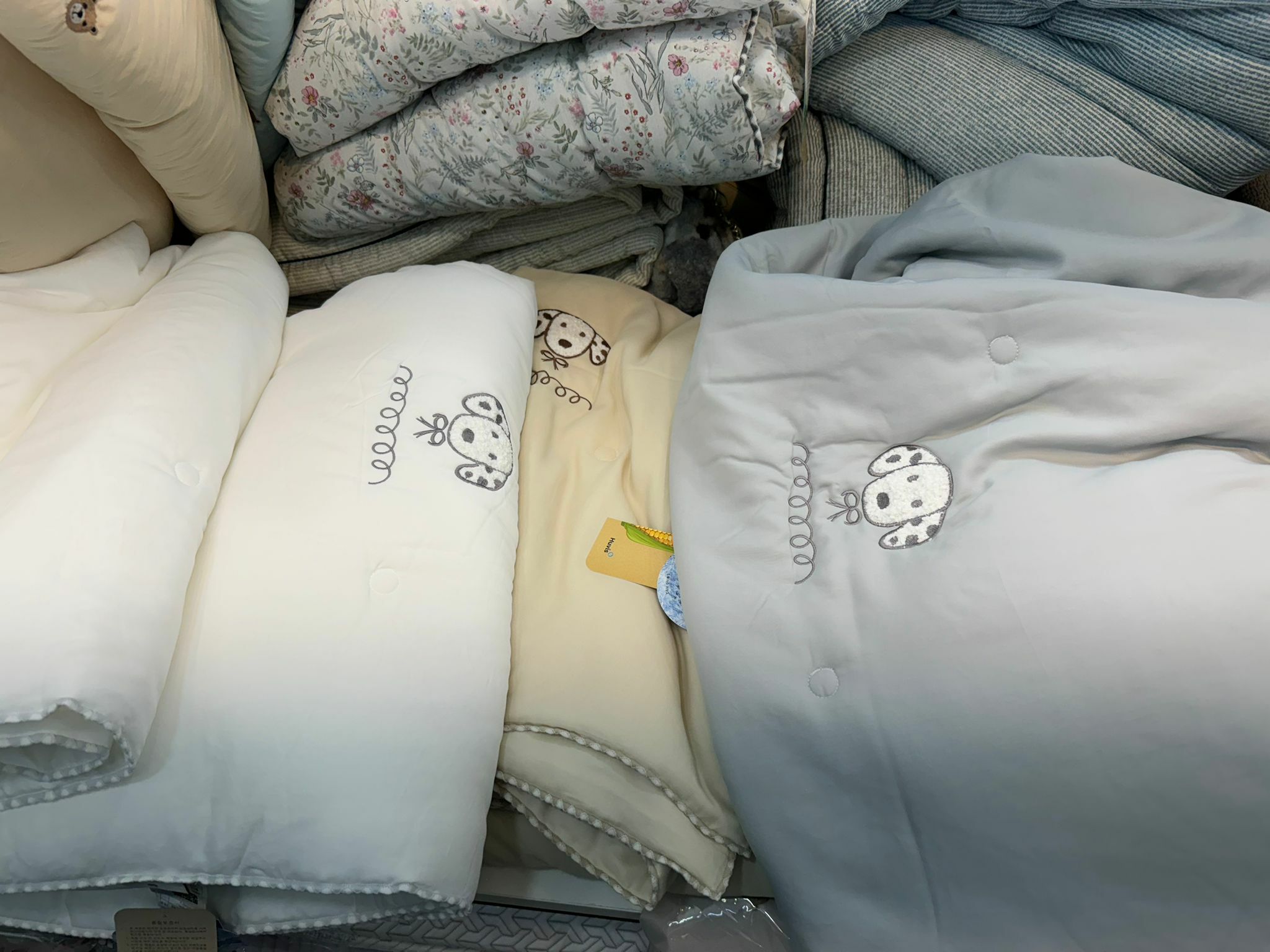 O9 小狗圖案 莫代爾冷感 cooling -7度冷感被  made in korea