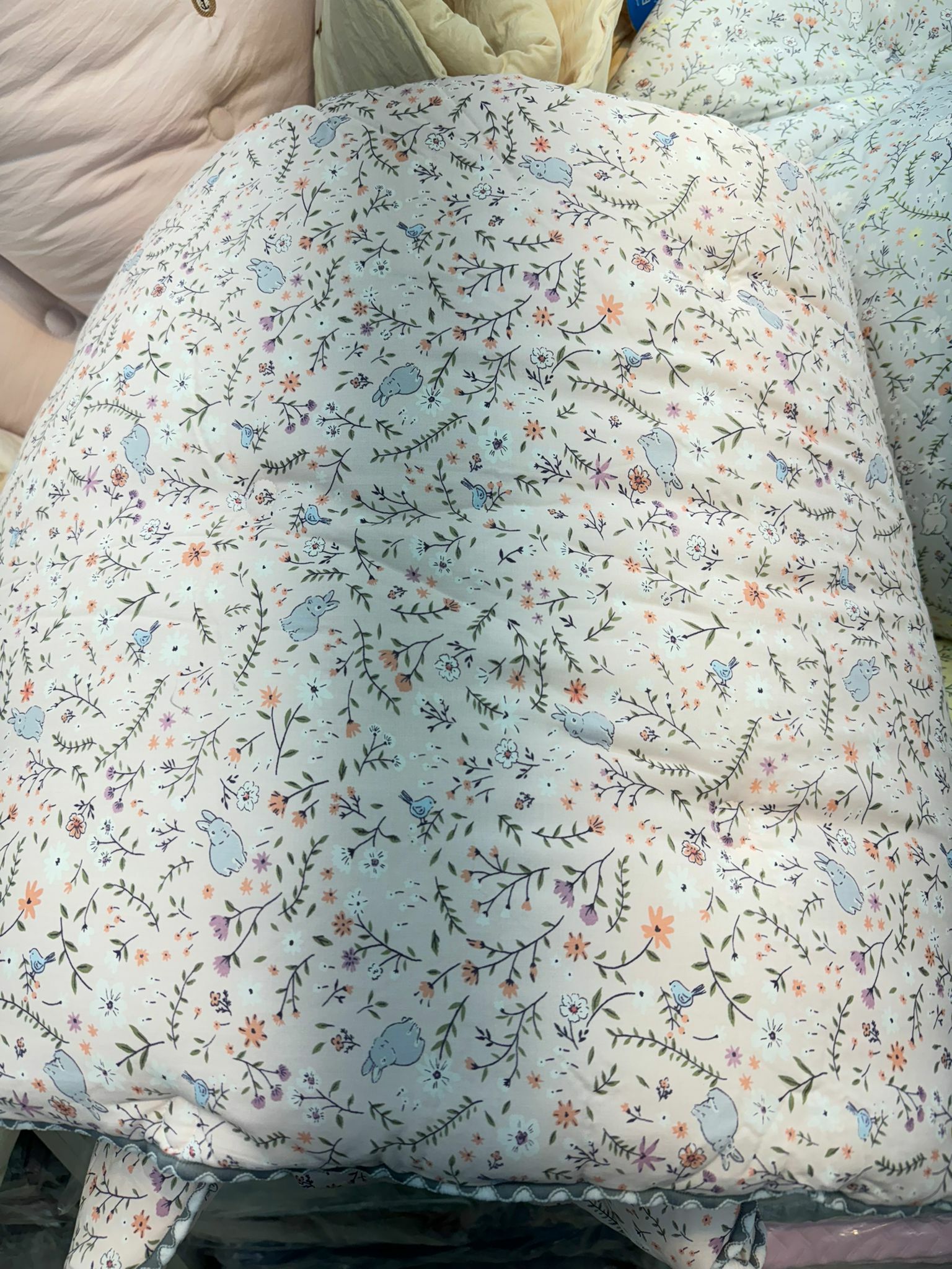 O10 田園小兔 莫代爾天絲 四季被  made in korea