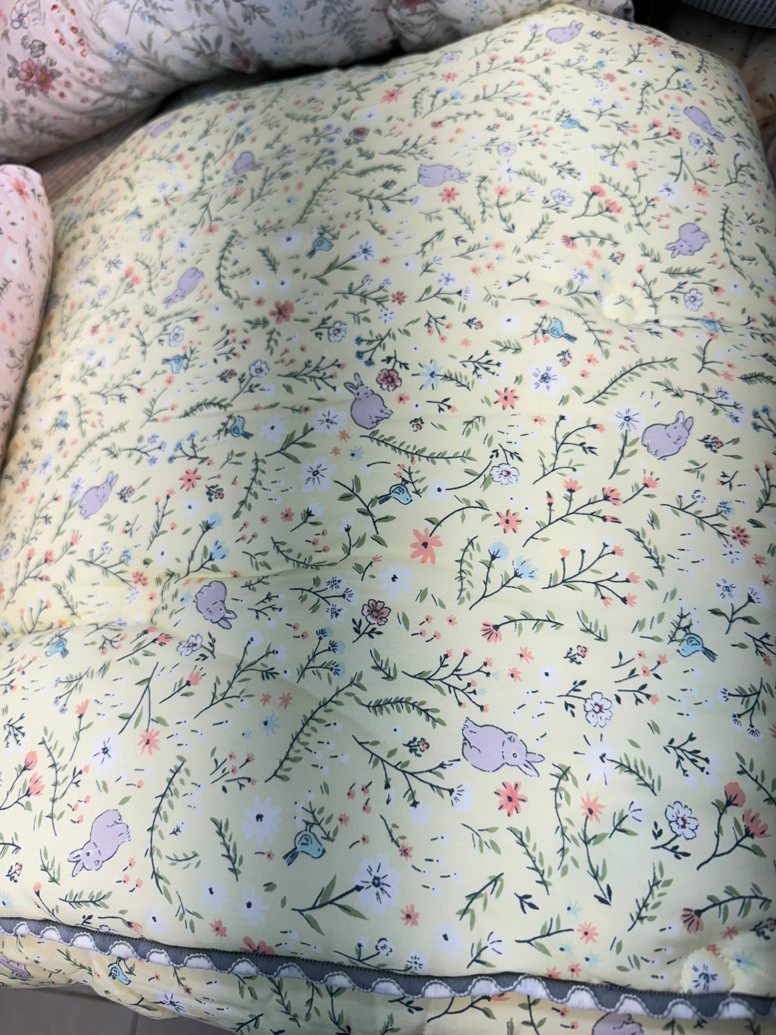 O10 田園小兔 莫代爾天絲 四季被  made in korea