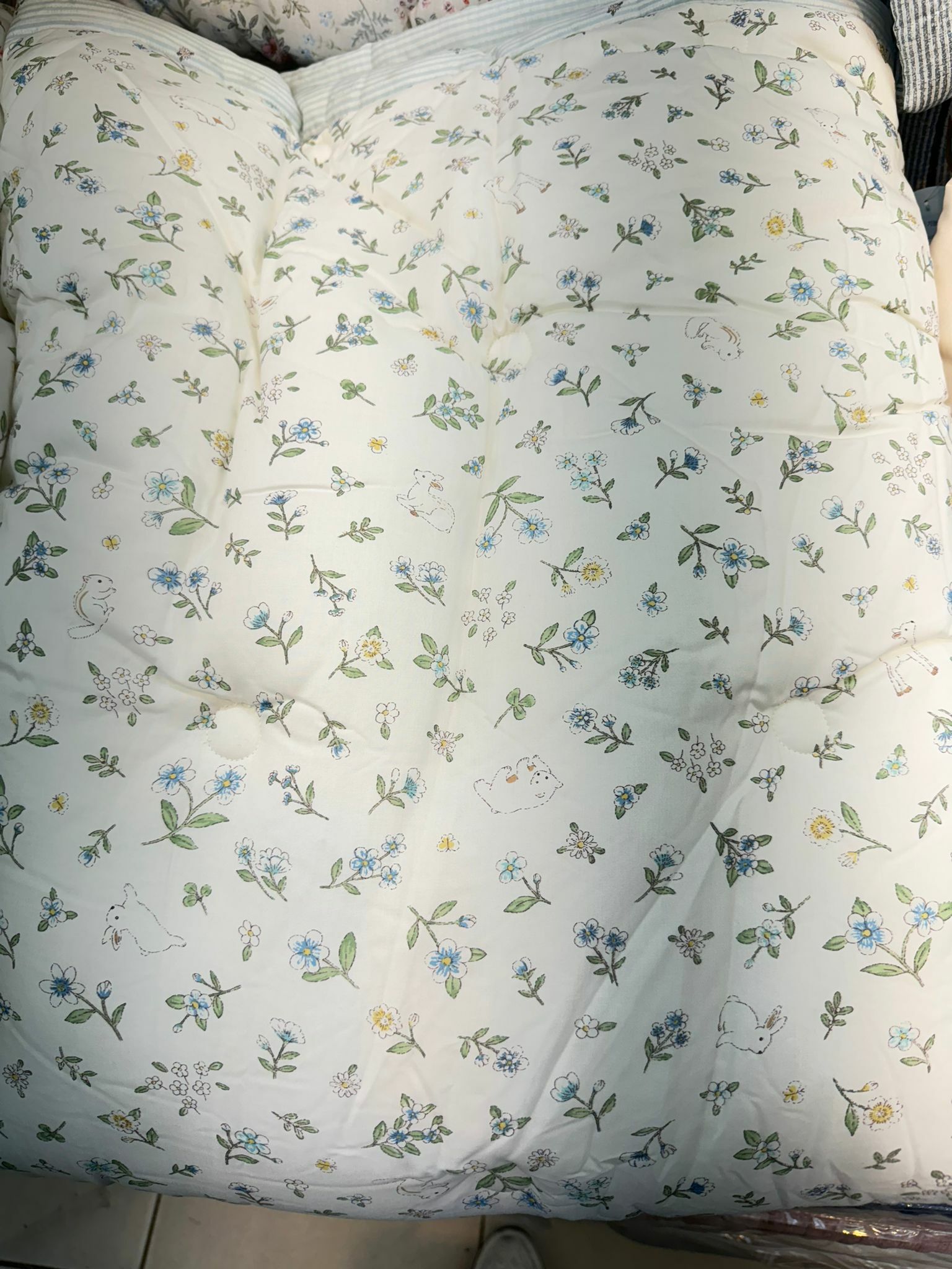 O12  小動物 莫代爾天絲四季被  made in korea