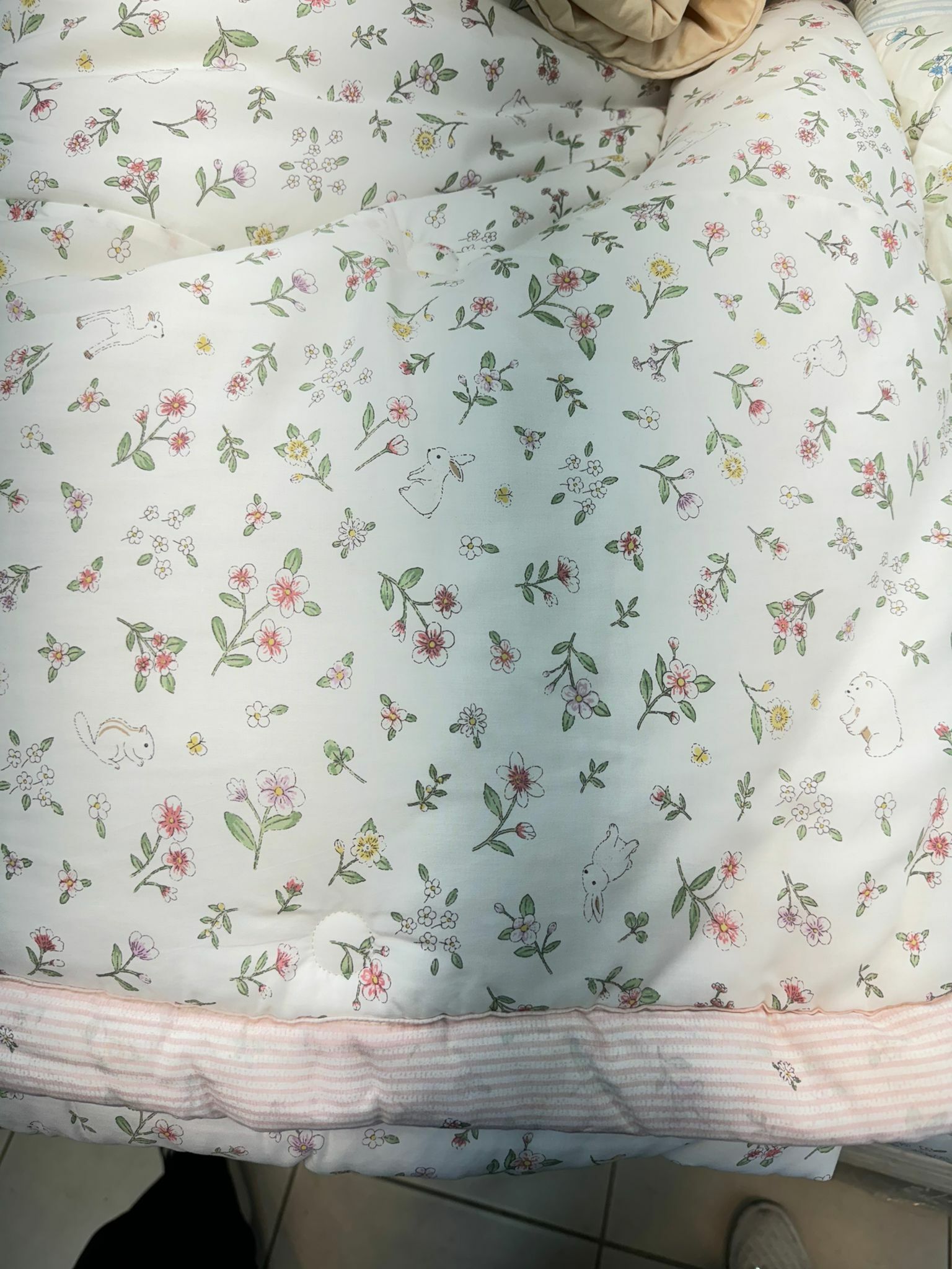 O12  小動物 莫代爾天絲四季被  made in korea