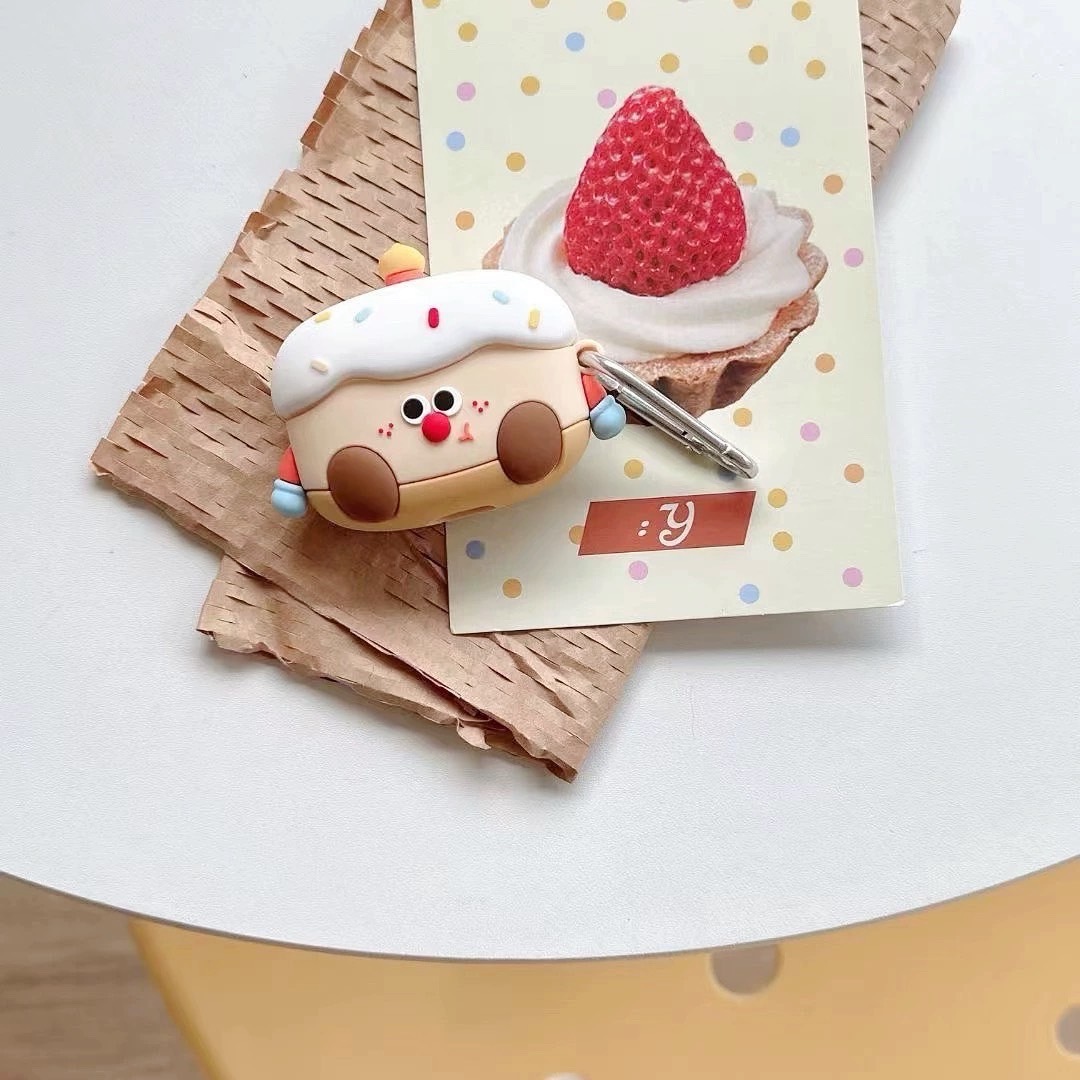 咖啡蛋糕 可愛耳機殼 保護套 配件🎂