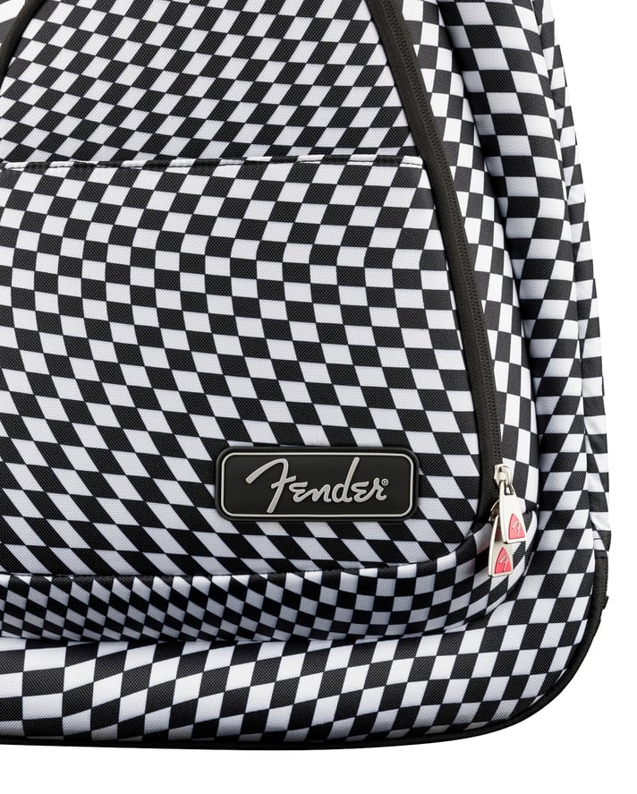 Fender Fender FE620 Wavy Checkerboard 波浪棋盤格 電吉他袋 第 6 張圖片｜三峽吉他 / Bass